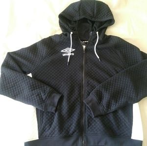 Umbro quilted hoodie mens sz xxl